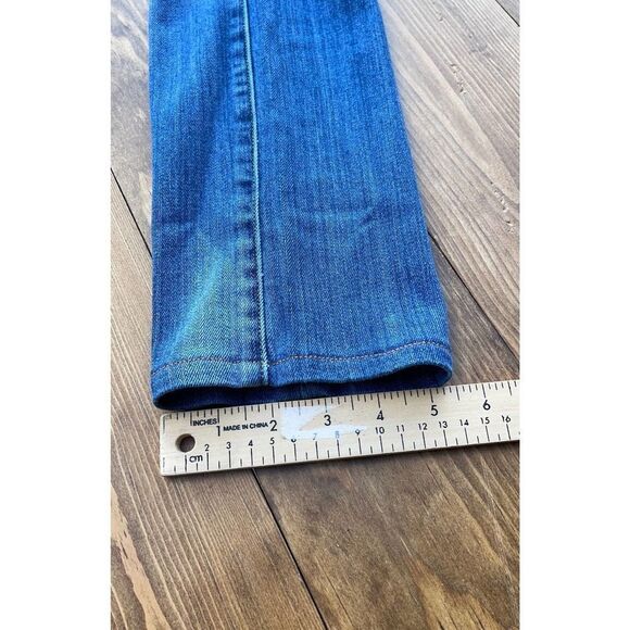 lucky Brand Sweet’n Straight Jeans Women’s sz 0/25 low rise stretch y2k retro - Picture 5 of 12